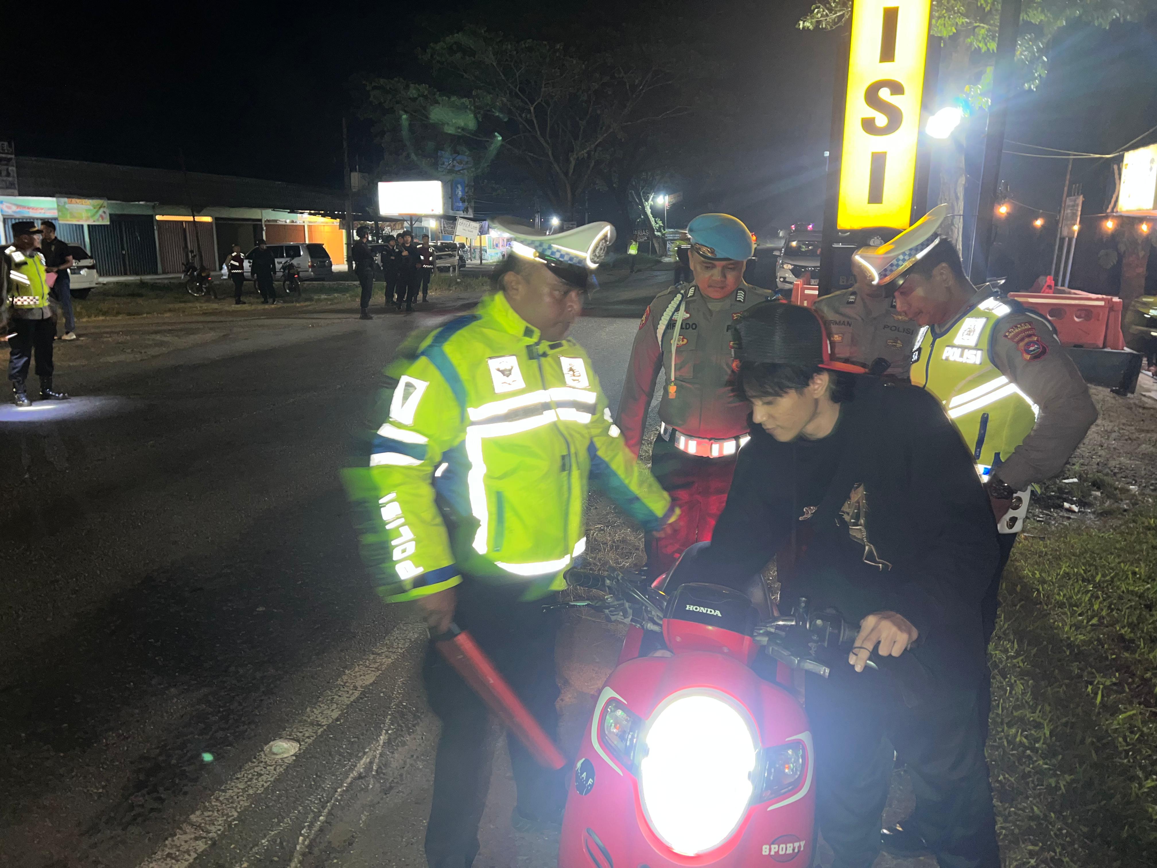 Polres Dharmasraya Gelar Razia Multi Sasaran untuk Cipta Kondisi Jelang Pilkada 2024