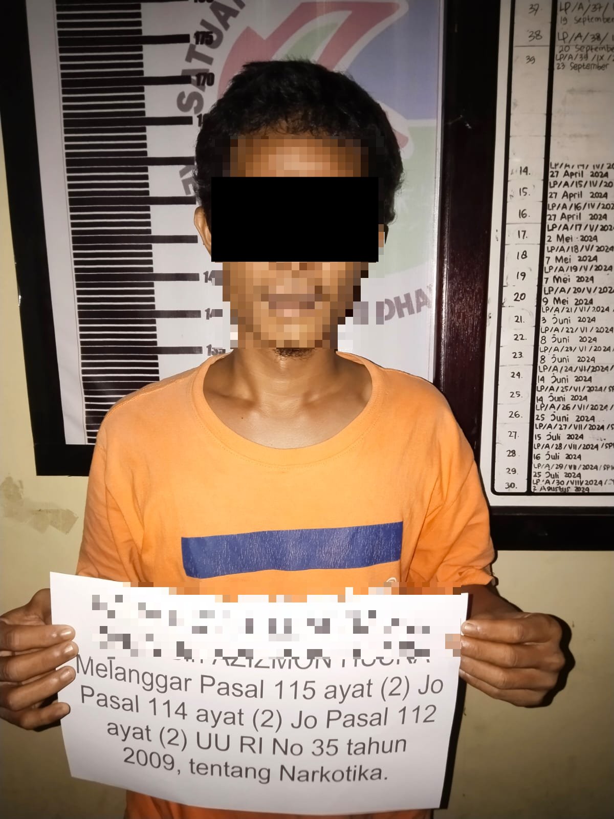 Mendukung Program 100 hari Asta Cita Presiden, Satresnarkoba Polres Dharmasraya Ungkap Kasus Peredaran Narkotika jenis Shabu