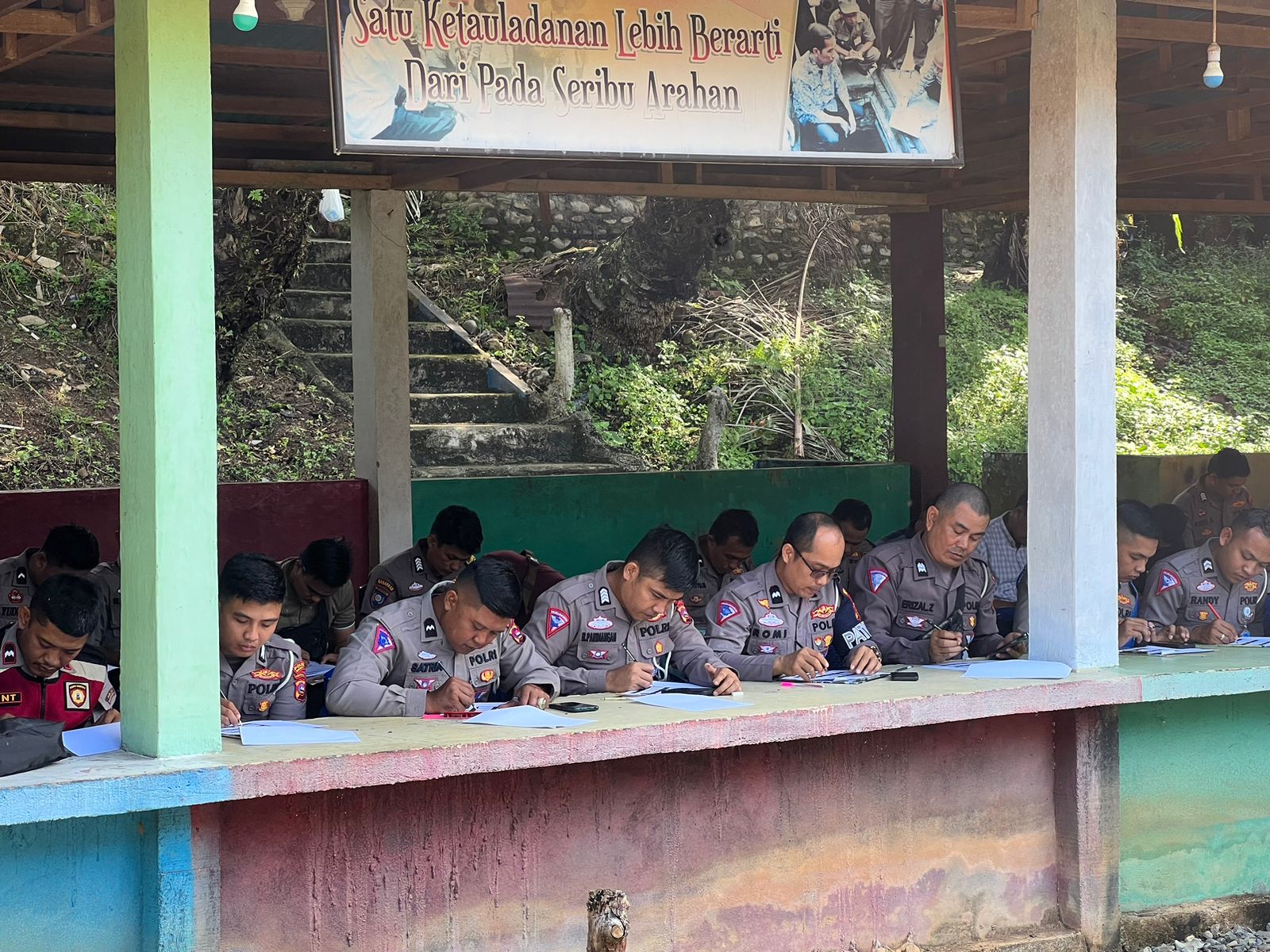 Polres Dharmasraya Laksanakan Test Mapping dan Konseling Senpi PKP
