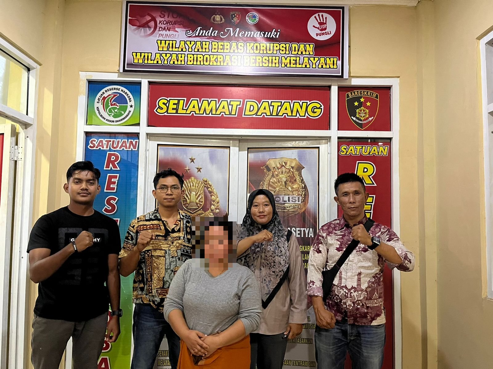 Program Asta Cita Presiden Polres Dharmasraya Tangkap Pelaku Tindak Pidana Perdagangan orang