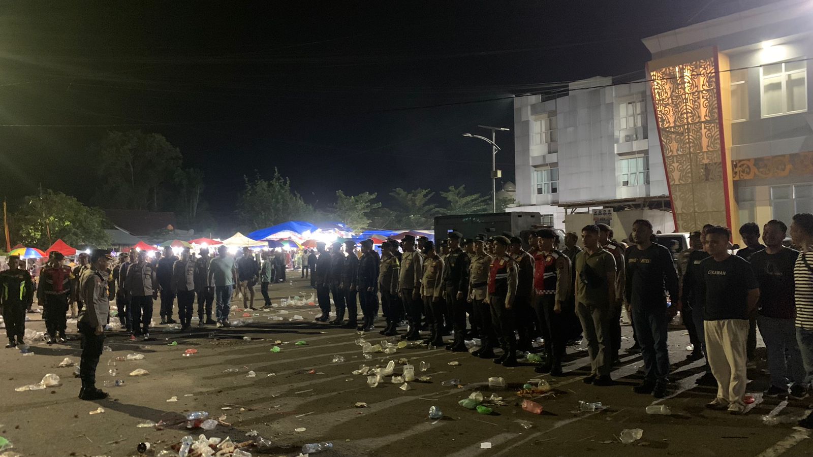 Polres Dharmasraya lakukan pengamanan Malam Resepsi HUT Ke-21 Kabupaten Dharmasraya