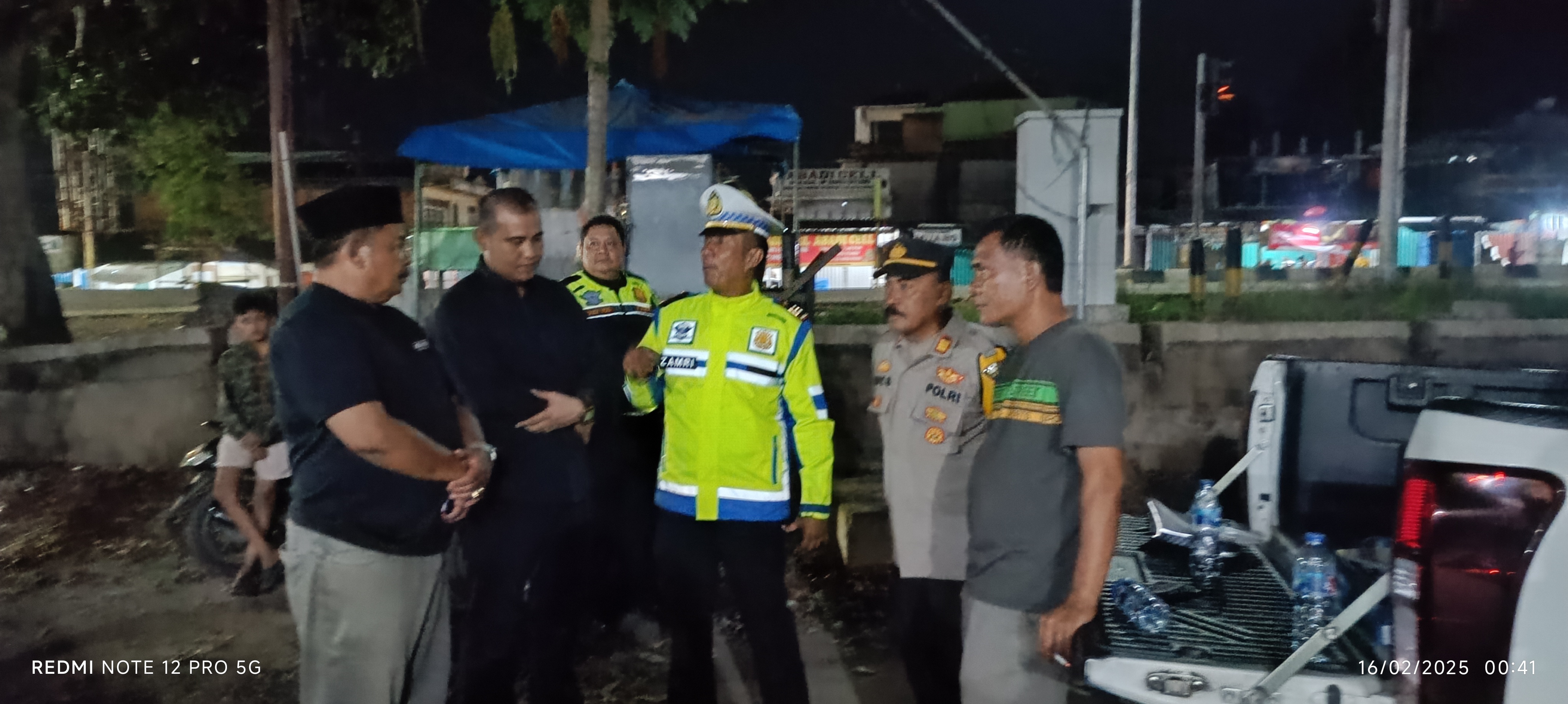 Polres Dharmasraya Gelar Patroli KRYD Cegah Balap Liar di Koto Baru