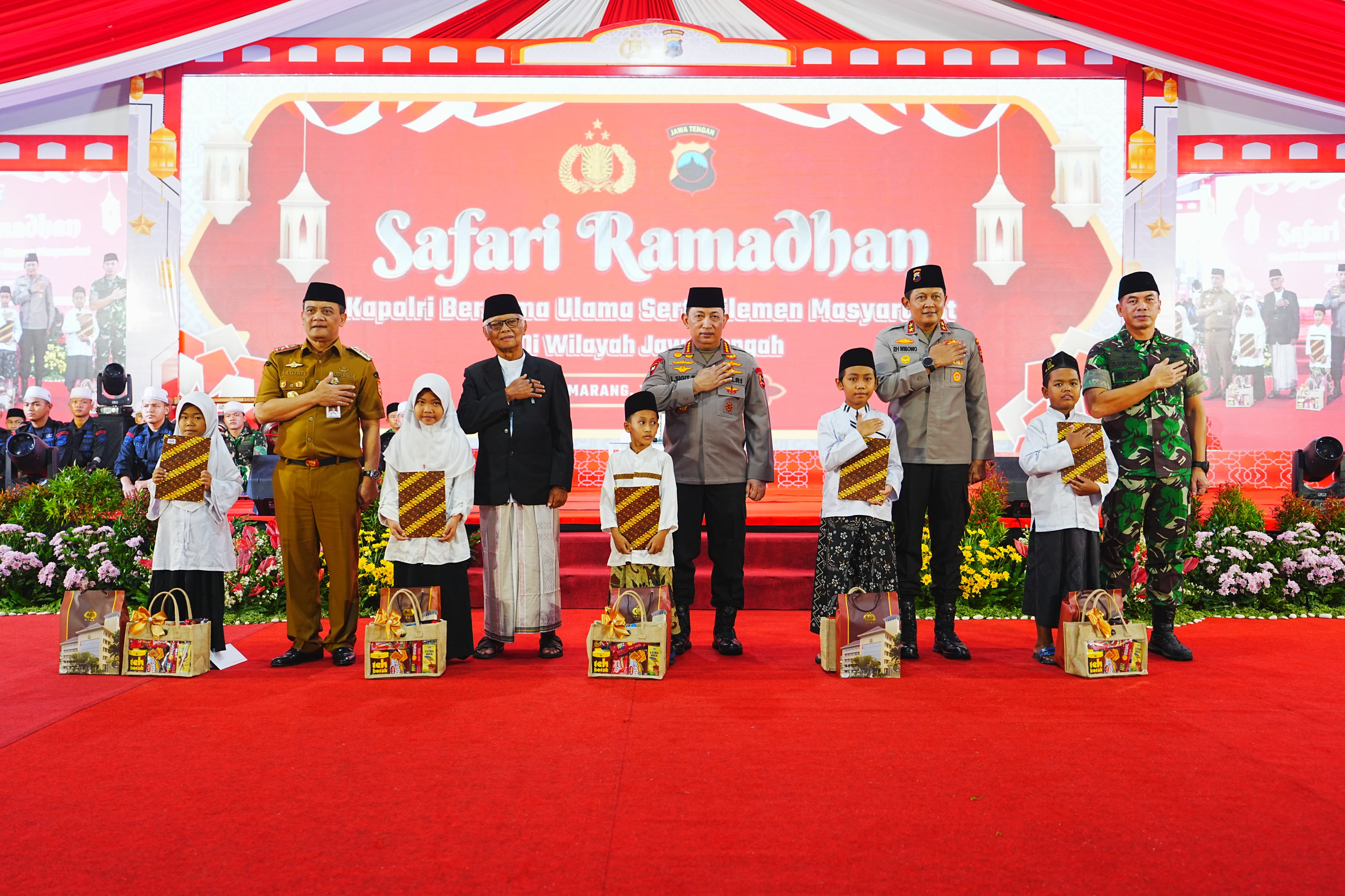 Kapolri Safari Ramadan ke Jawa Tengah, Jalin Silaturahmi dengan Tokoh Ulama Setempat
